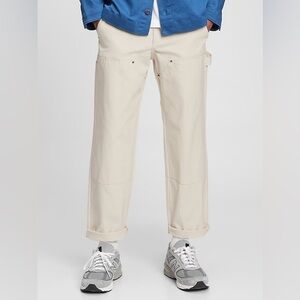 Gap Cream Double Knee Carpenter Utility Streetwear Gorpcore Casual baggy Jeans